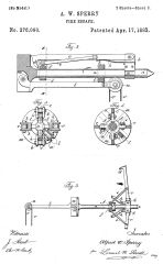Sperry-fire-escape-patent-US276090 cited & discussed at InspectApedia.com