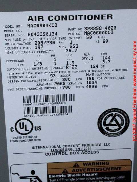 lennox hvac serial number nomenclature