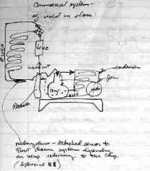 Commercial refrigeration system © D Friedman at InspectApedia.com 