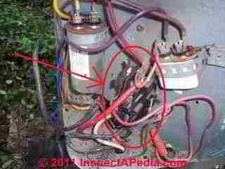 A/C Compressor control board © D Friedman at InspectApedia.com 