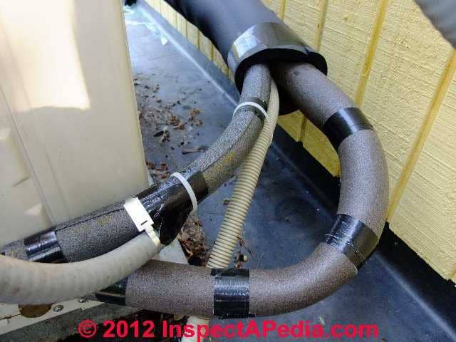 air conditioner refrigerant lines