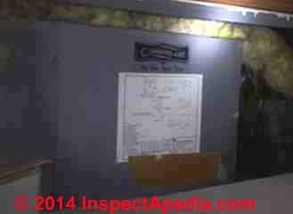 Command Aire wall convector unit identification (C) InspectApedia DC