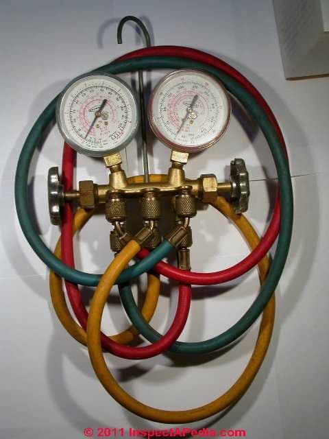 Refrigerant Gas Test Gauge How To Connect And Use