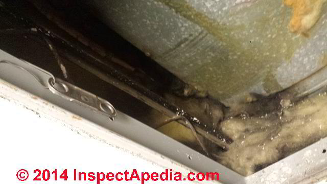 Duct Damage Mechanically damaged HVAC Ducts