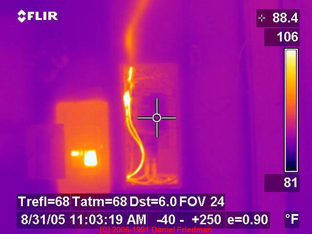 Thermal Imaging Uses in Building Surveys: Procedures ... electrical wiring pigtail 