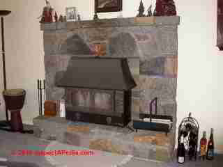 Fireplace insert (C) Daniel Friedman