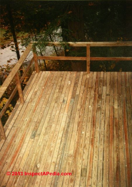 Deck Floor Pattern Choices, Layouts
