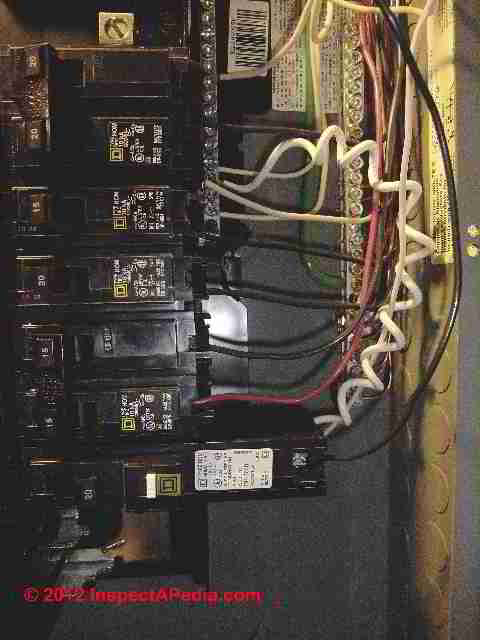 Electrical Panel Circuit Breaker Installation Damageplan