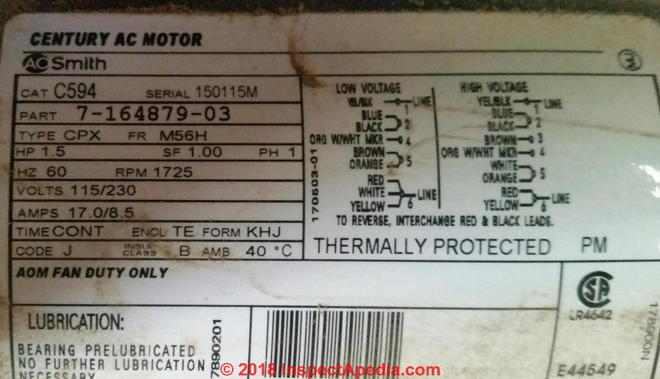 Electric Motor Starting Capacitor Selection