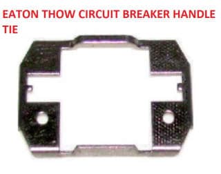 Eaton THOW circuit breaker handle tie device at InspectApedia.com
