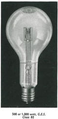 Ediswan projector lamp, screw-type base from the 1948 catalog - at InspectApedia.com