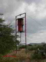 Wind operated water pump in San Miguel de Allende, Guanajuato (C) Daniel Friedman