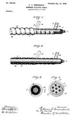 Greenfield's Patent  616612 for Armored Cable 1898 cited at InspectApeida.com