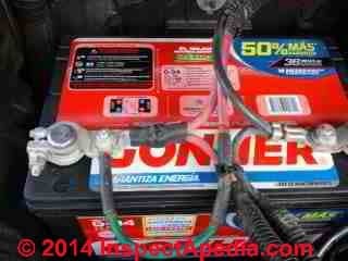 Goner Jeep battery replacement (C) Daniel Friedman