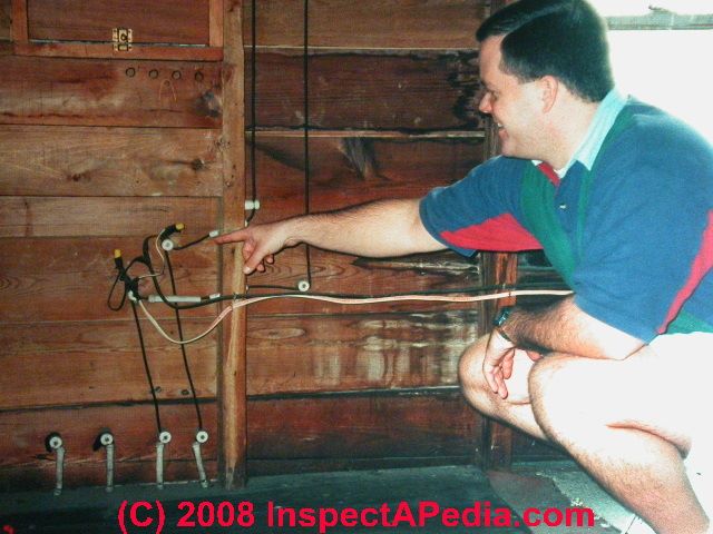 History of Old electrical wiring identification: photo guide