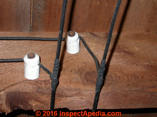 Knob & tube wiring: how to Identify, inspect, evaluate ... fireplace fan wiring diagram 