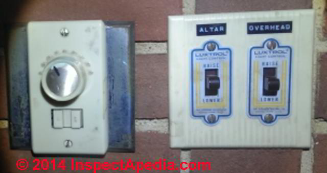 Low Voltage Light Switch Wiring Diagram from inspectapedia.com