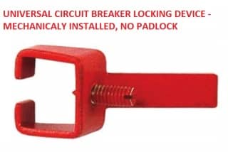Mechanical circuit breaker locking devicve sold by Southwire - Garmin 