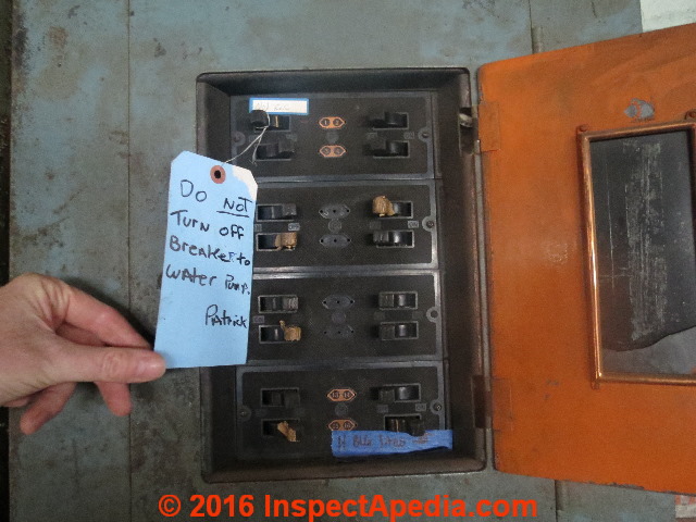 Old House Wiring Inspection & Repair: Electrical Grounding ... older fuse box 