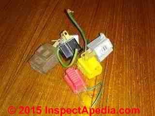 3 prong to 2 prong plug adapters for 2 wire electrical circuits (C) Daniel Friedman