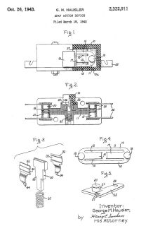 Hausler 1943 Patent  No. 2332911 describes the GE RR3 Relay - cited in detail at InspectApedia.com