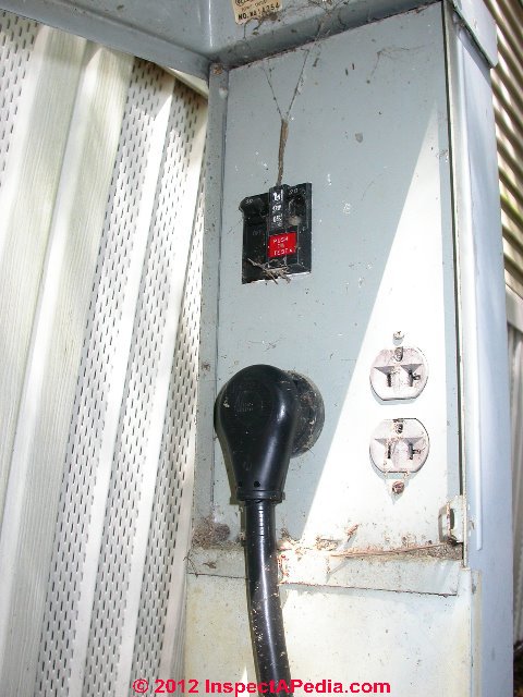 Mobile Home Electrical Inspection Guide - How to inspect ... electrical wiring wall receptacle 