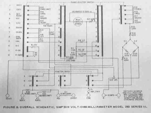 VOMS: Analog Volt-Ohm Meters: how to choose & Use a VOM to ... compressor schematic diagram 