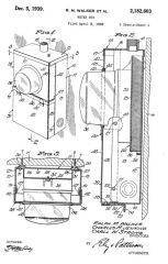 Walker Electrical Co. Patent 2182603 for an electrical panel & meter enclosure cited & discussed at InspectApedia.com