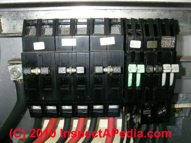 Zinsco Type Q Single Pole 40 amp Circuit Breaker Black Switch