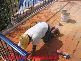 Mexican clay tiles (C) Daniel Friedman