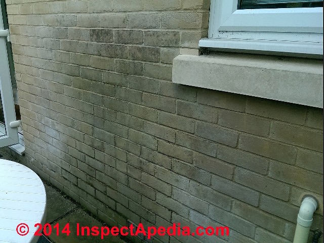 Stains on Brick Surfaces How to identify clean or prevent stains