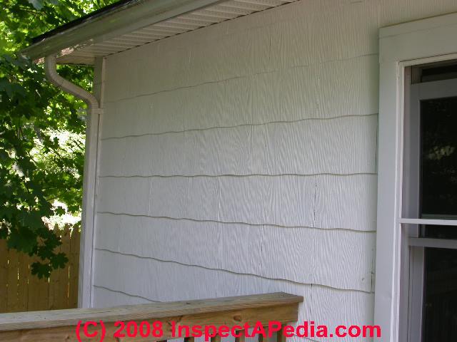 Asbestos Dust Hazards From Cement Asbestos Roofing Or Siding Shingles