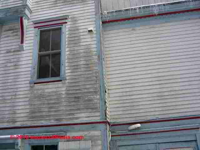 siding fungus clean Buildings: diagnose to & Stains on discoloration How