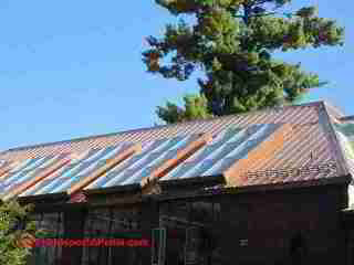 New skylight in copper roof Vassar College (C) Daniel Friedman