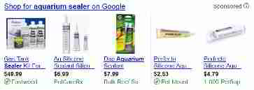 Aquarium sealers non-toxic choices (C) InspectApedia