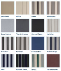 Sunsetter awning fabric choices
