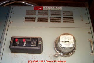 FPE Stab Lok meter and load center (C) InspectApedia.com Hemm