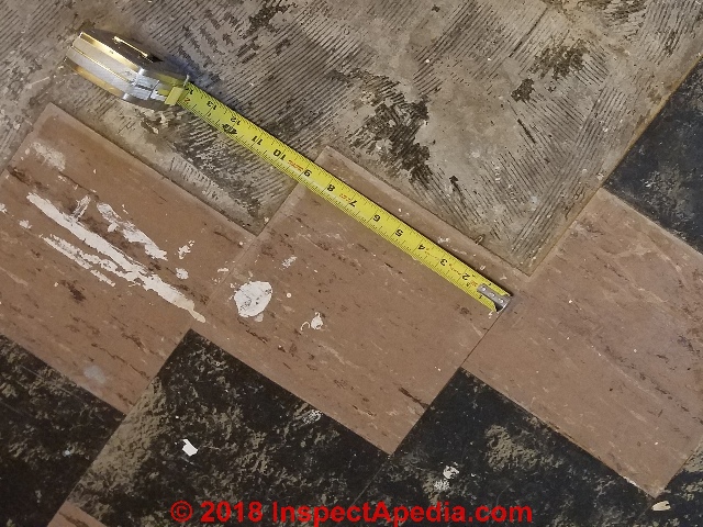 Asbestos Floor Tile Mastic Sealants Reduce The Asbestos Hazard