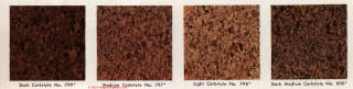 Armstrong asphalt asbestos corkstyle floor tiles 1955 (C) Inspectapedia.com