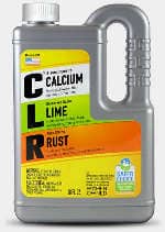 CLR calcium lime rust stain remover product image at InspectApedia.com