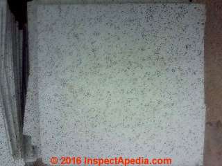 Kentile Desert Black asbestos containing floor tile 1982 (C) InspectApedia.com MB