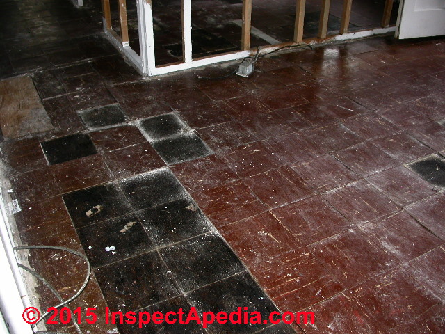 9x9 tiles asbestos