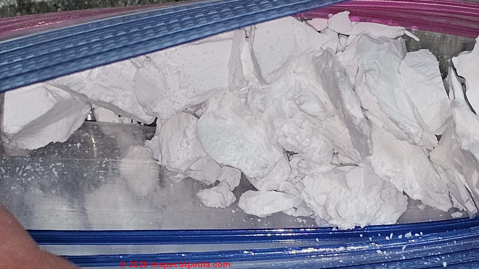 1999 Dometic RV Refrigerator Insulation - asbestos? (C) InspectApedia.com Roland