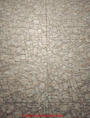 Shattered stone pattern (C) InspectApedia.com Anon