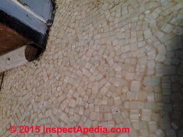 Marble Chip Pattern Flooring Asbestos