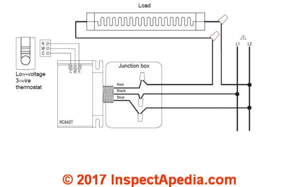 Convert Line Voltage Thermostat To Low Voltage Nest