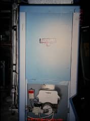 Armstrong gas boiler (C) InspectApedia.com Carson Dunlop Associates Friedman