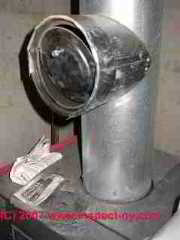 Photograph of a draft regulator