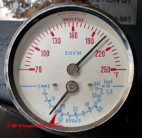 boiler pressure gauge