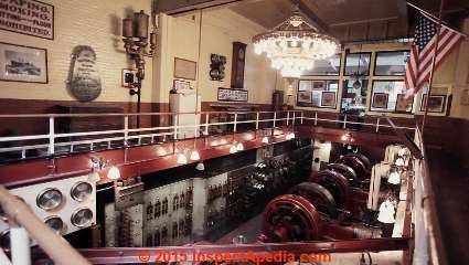 Pratt Institute's Engine Room seen from the entry walk today